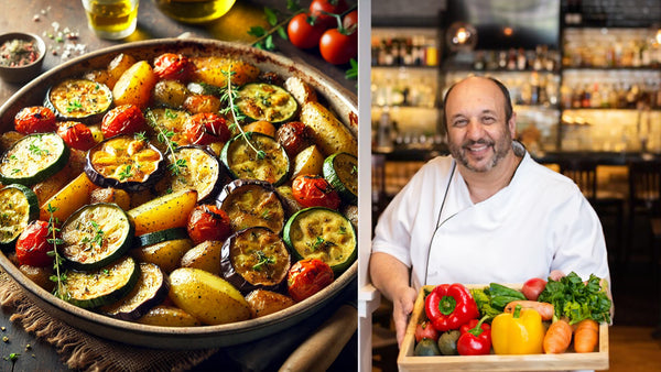 A Vegan Tour of Greek Cuisine lll w/ Chef Dino Kolitsas - Sat. April. 12 @ 3pm